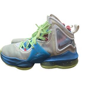 Nike LeBron 19, specifically in the "Tropical" colorway size 5.5 youth